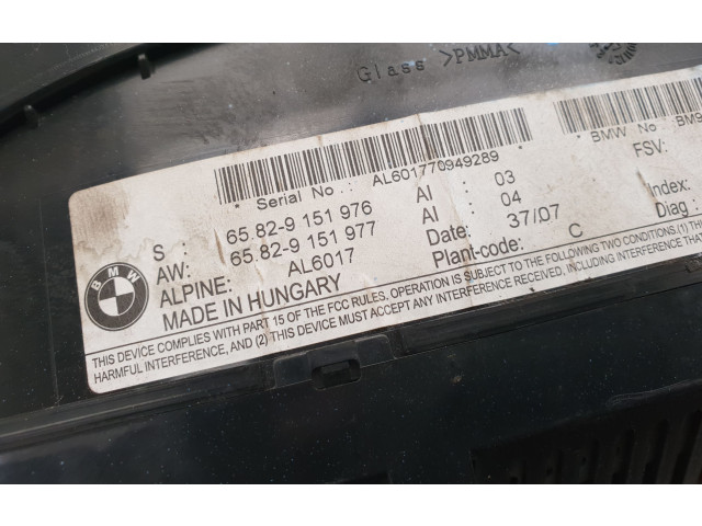 Дисплей 9151976, 65829151976 BMW 3 E90 E91