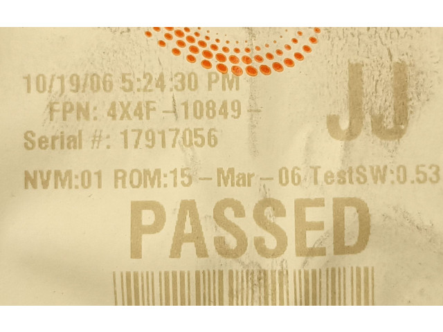 Přístrojová deska  Jaguar X-Type 2006 4X4F10849JJ  