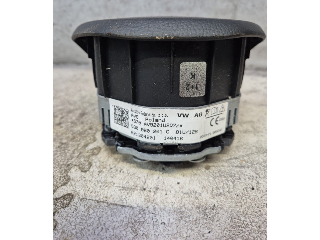 Подушка безопасности водителя 5G0880201S81U Volkswagen Golf VII