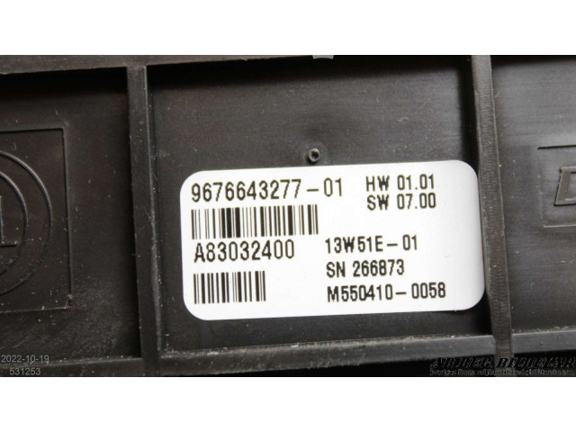 Блок управления климат-контролем 6452K9, 967664327701 Citroen Berlingo