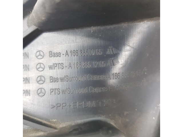 Верхняя решётка Mercedes-Benz ML AMG W166  A1668850065, A1668851265      