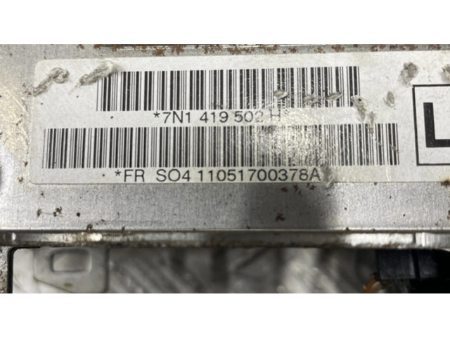 рейка Колонка рулевая 7N1419502H Volkswagen Sharan 2011- года