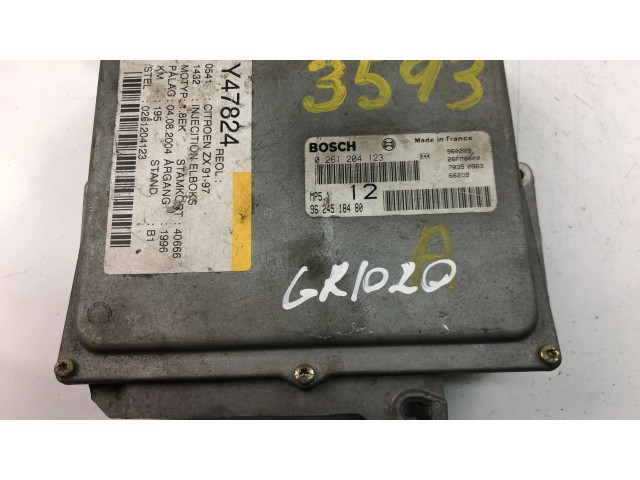 Řídící jednotka 9624518480, 0261204123 Citroen ZX 1996