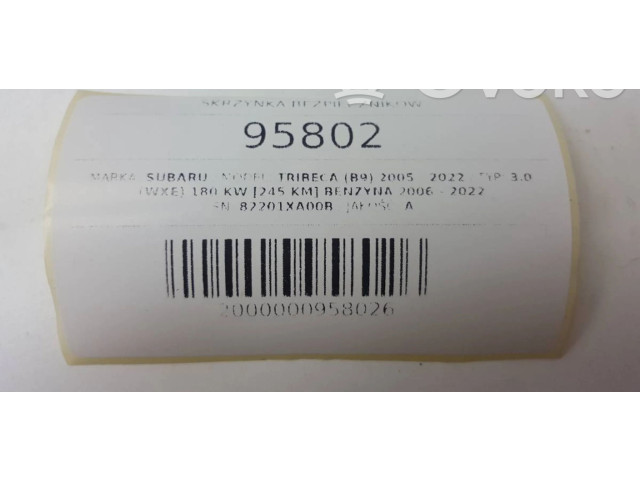 Ящик предохранителей (комплект) 82201XA00B   Subaru Tribeca   