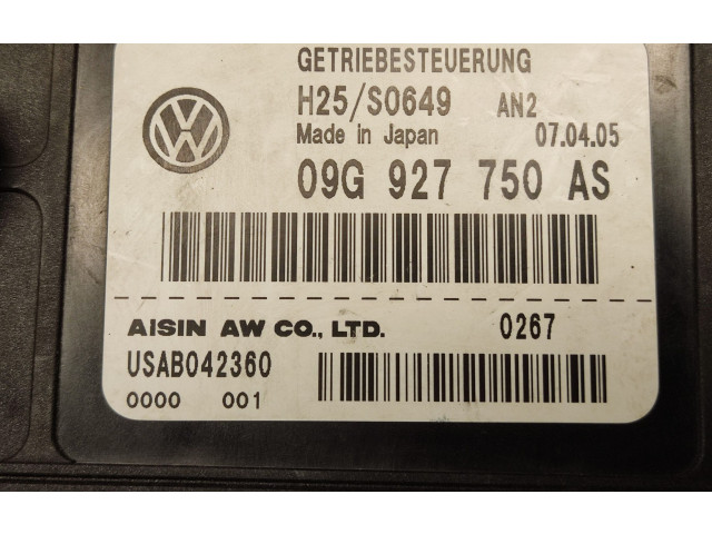 Блок управления коробкой передач 09G927750AS Volkswagen Jetta V