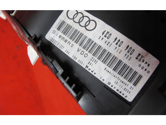 Панель приборов 4E0920900EX   Audi A8 S8 D3 4E       