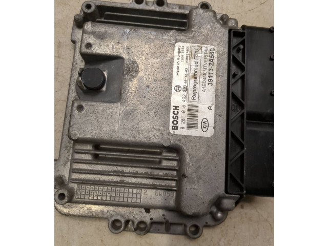 Блок управления двигателя 0281016492, 391132A560   KIA Ceed