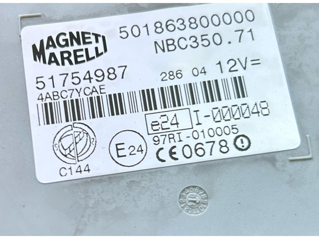 Комплект блоков управления Fiat Idea