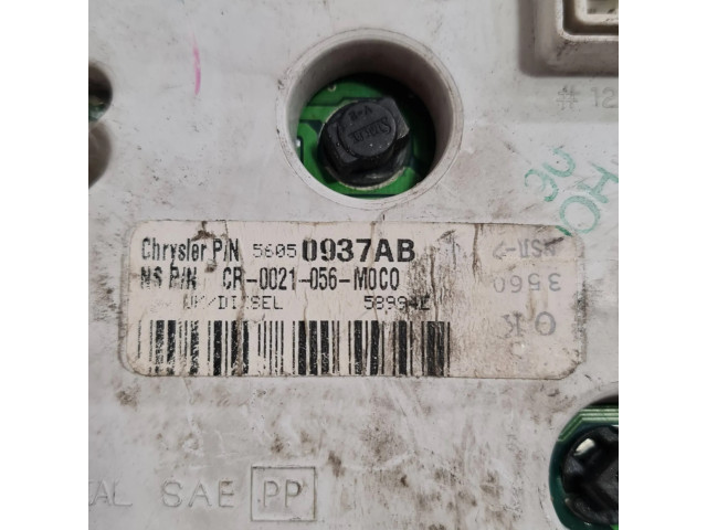 Панель приборов 56050937AB, 56050037AB Jeep Grand Cherokee (WJ)