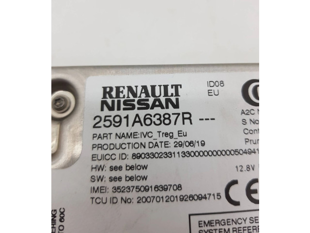 Блок управления 2591A6387R, 8903302331133   Renault Clio V