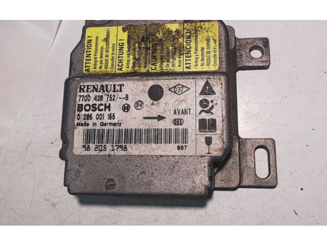 Блок подушек безопасности 7700426752B, 7700426752B Renault Clio II