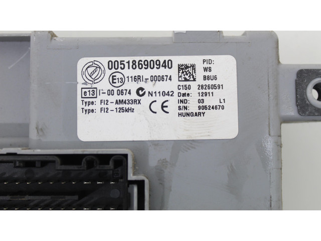 Řídící jednotka 9FYS50C5L, 9FYS50C5L Fiat Punto Evo 2014