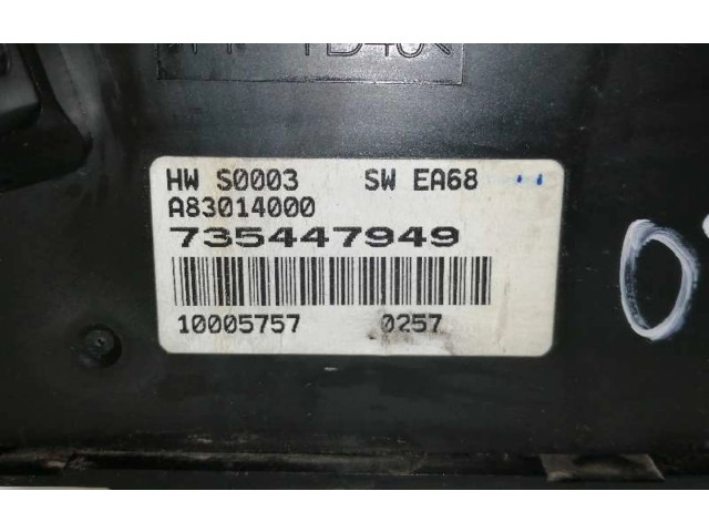 Модуль блока управления кондиционером 735447949   Fiat Punto Evo