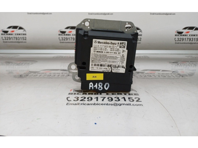 Блок подушек безопасности A1179008600, 0285011954 Mercedes-Benz A W176