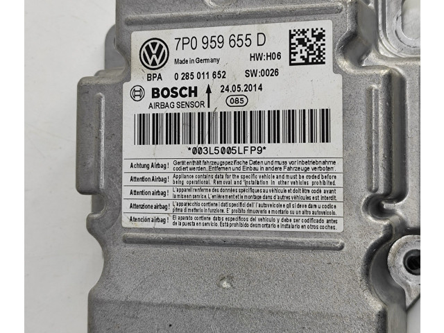 Блок подушек безопасности 7P0959655D, 7P0959655D   Porsche Cayenne (92A)