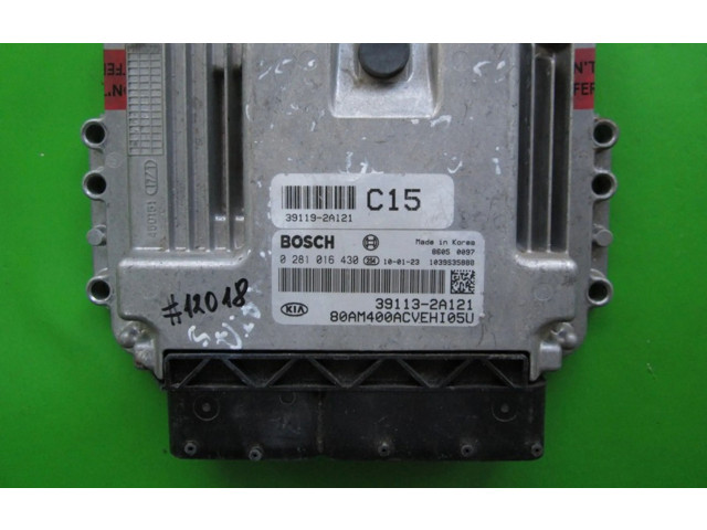 Řídící jednotka 39113-2A121, 0281016430 KIA Soul 2010