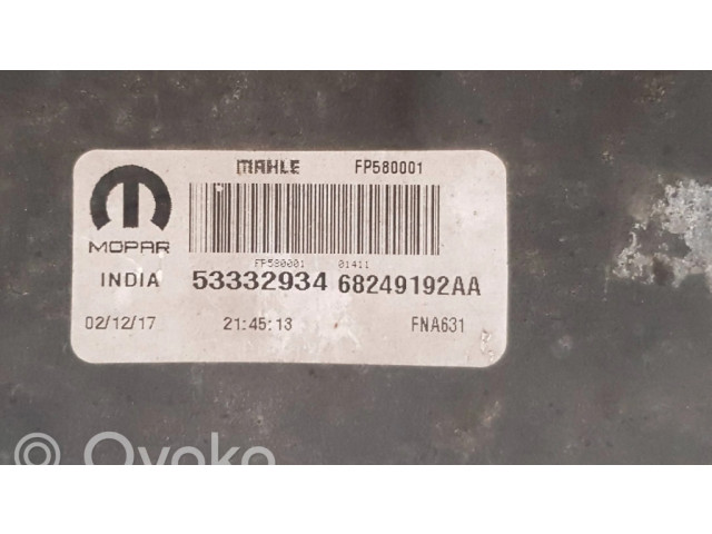 Интеркулер 53332934, 68249192AA Jeep Compass 1.4