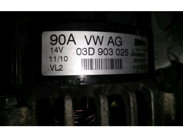 Vstřikovací lišta 03D903025J, 03D903025J Skoda Fabia Mk2 (5J) CGPA