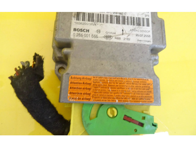 Блок подушек безопасности 8P0959655C, 0285001666   Audi A3 S3 8L