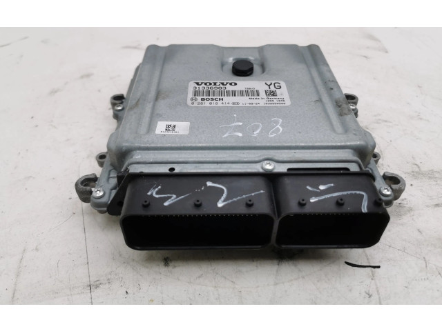 Блок управления двигателя 31336983, 0281018414   Volvo XC60