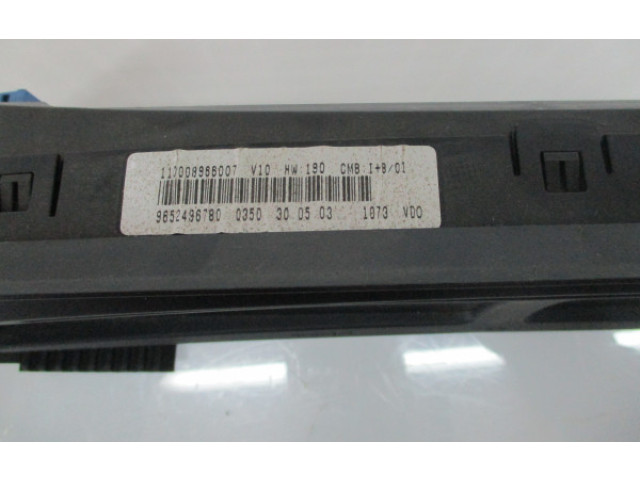 Панель приборов 9652496780, VDO Citroen Xsara Picasso