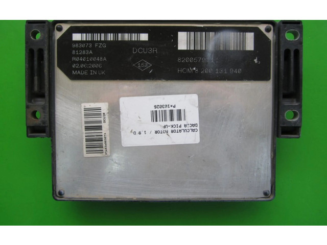 Блок управления двигателем Блок управления 8200579111, 8200131940   Dacia 1300 1310 1320 1325 1410