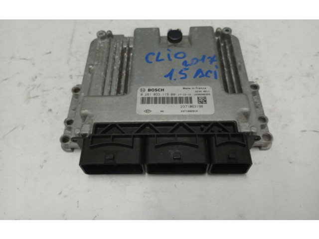 Блок управления двигателя 237106319R, 0281033119 Dacia Dokker