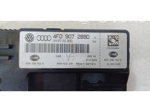 Блок управления 4F0907289D Audi A6 S6 C6 4F