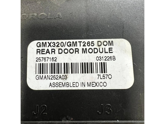 Блок управления 25767162, 031226B Cadillac SRX
