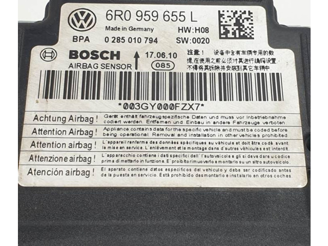 Блок подушек безопасности 0285010794   Skoda Fabia Mk2 (5J)