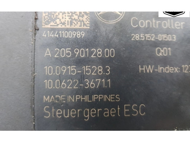 Jednotka ABS A2054313112, A2054313112 Mercedes-Benz C W205 2014