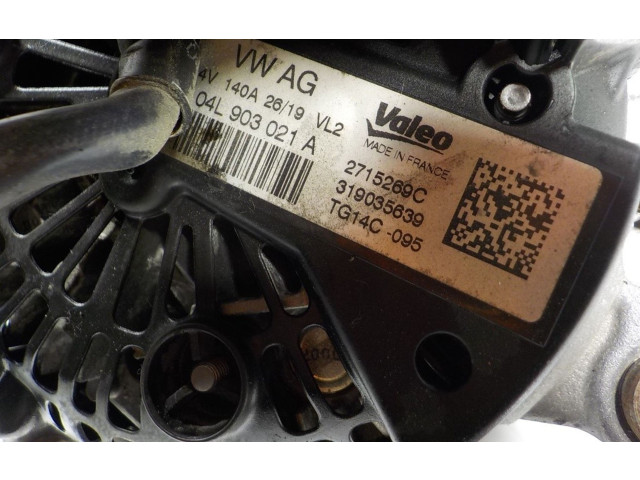 Генератор 03L903023L, 04L903021A Volkswagen Caddy