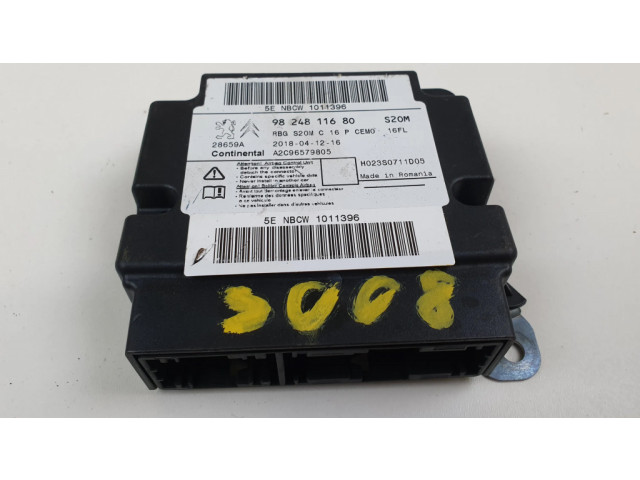 Блок подушек безопасности 9824811680   Peugeot 5008