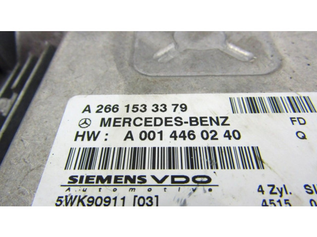 Блок управления двигателя A2661533379, A0014460240 Mercedes-Benz A W169