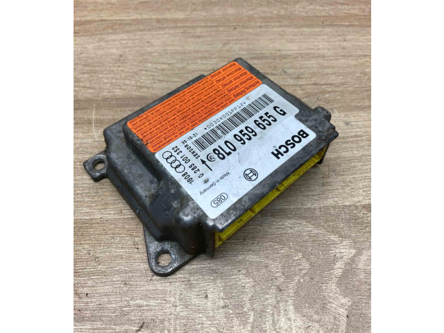 Блок подушек безопасности 8L0959655G, 0285001352   Audi A3 S3 8L