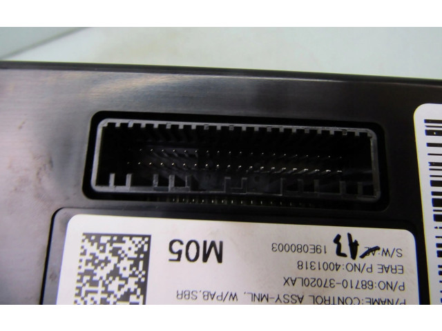 Блок управления климат-контролем 6871037020LAX SsangYong Korando