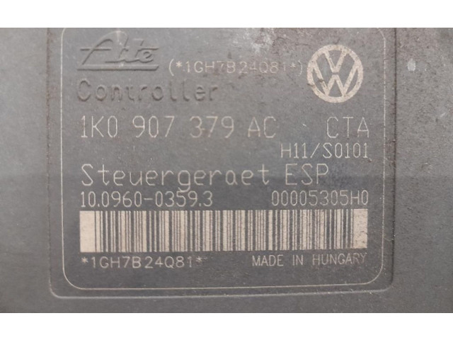 Блок управления АБС 1K0614517AE, 1K0614517AE Audi A3 S3 A3 Sportback 8P