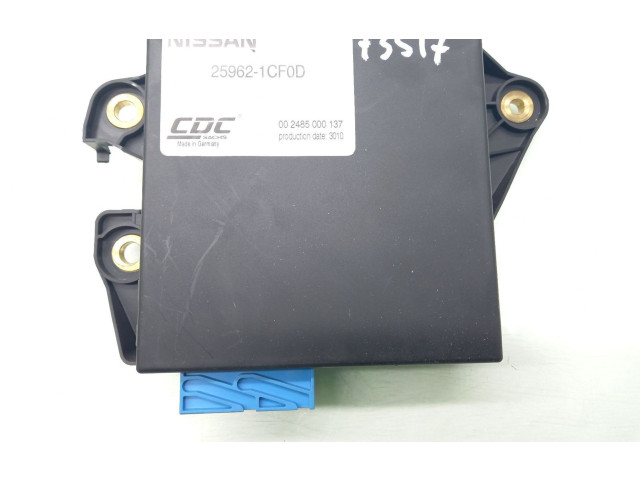 Блок управления 259621CF0D, 002485000137   Infiniti FX