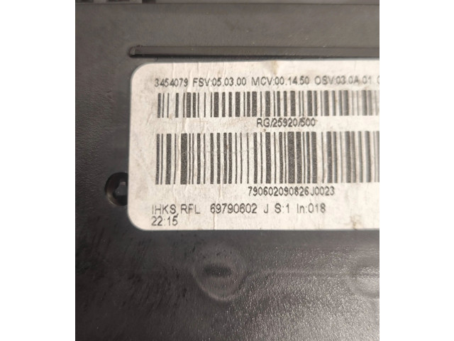 Блок управления климат-контролем 69790602, 3454079 Mini One Cooper Coupe R56