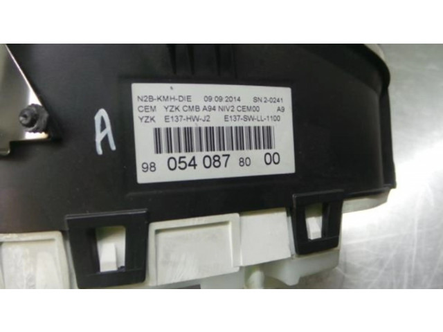 Панель приборов 9805408780 Peugeot 2008 I