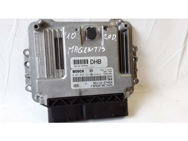 Блок управления двигателя 0281015731, 3911327454 KIA Magentis