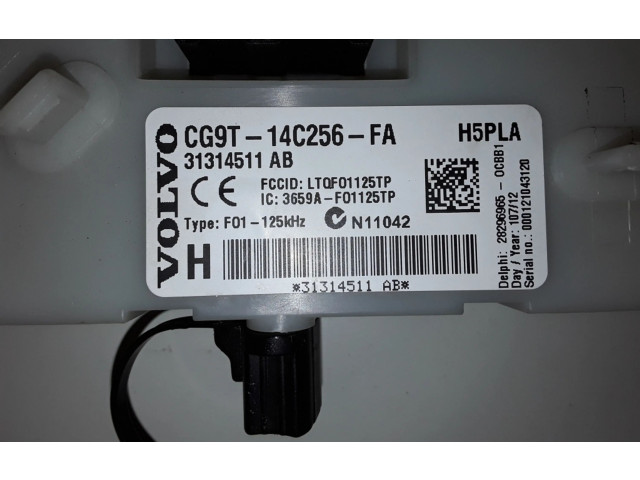 Блок комфорта CG9T14C256FA, 31314511AB   Volvo V60   