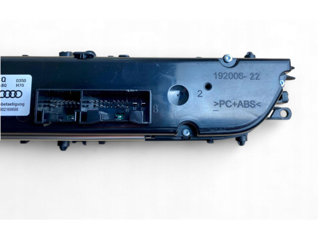 Блок управления климат-контролем 8W0820043BQ Audi A5