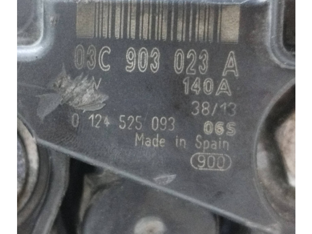 Lichtmaschine 03C903023A, 0124525093   Skoda Yeti (5L)      