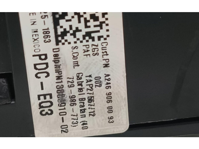 Блок предохранителей A2469060093 Mercedes-Benz A W176