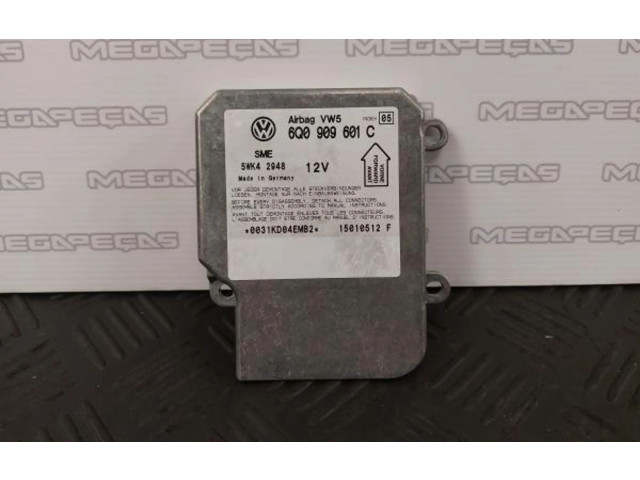 Блок подушек безопасности 6Q0909601C, 5WK42948 Skoda Fabia Mk1 (6Y)