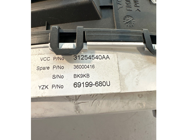 Панель приборов 36000416, 31254540AA   Volvo S80       