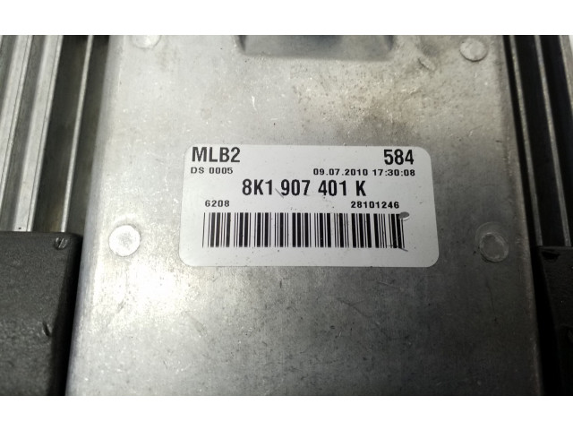 Блок управления двигателя 8K1907401K Audi A4 S4 B8 8K