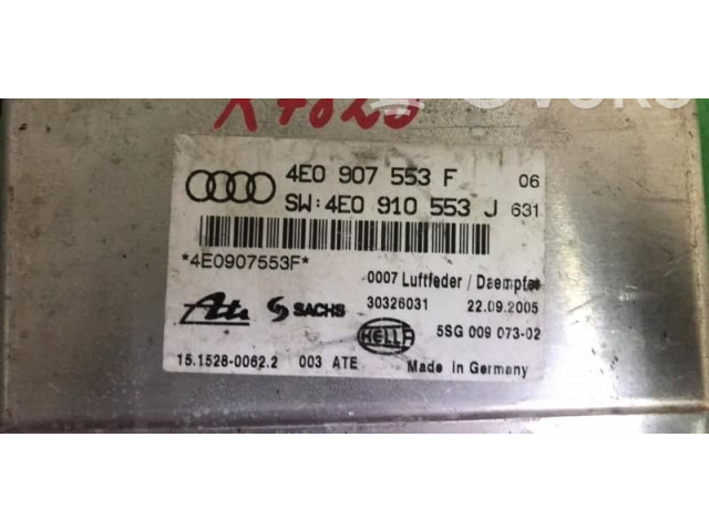 Řídící jednotka 4E0907553F, 4E0910553J   Audi A8 S8 D3 4E 2003