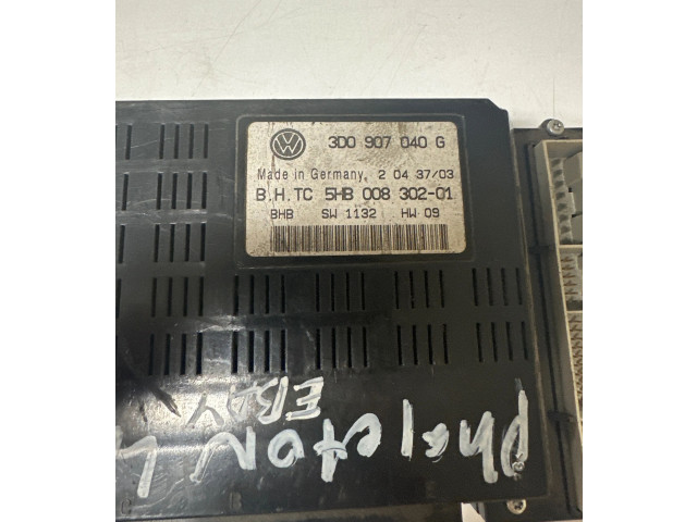 Блок управления 3D0907040G, 5HB00830201 Volkswagen Phaeton
